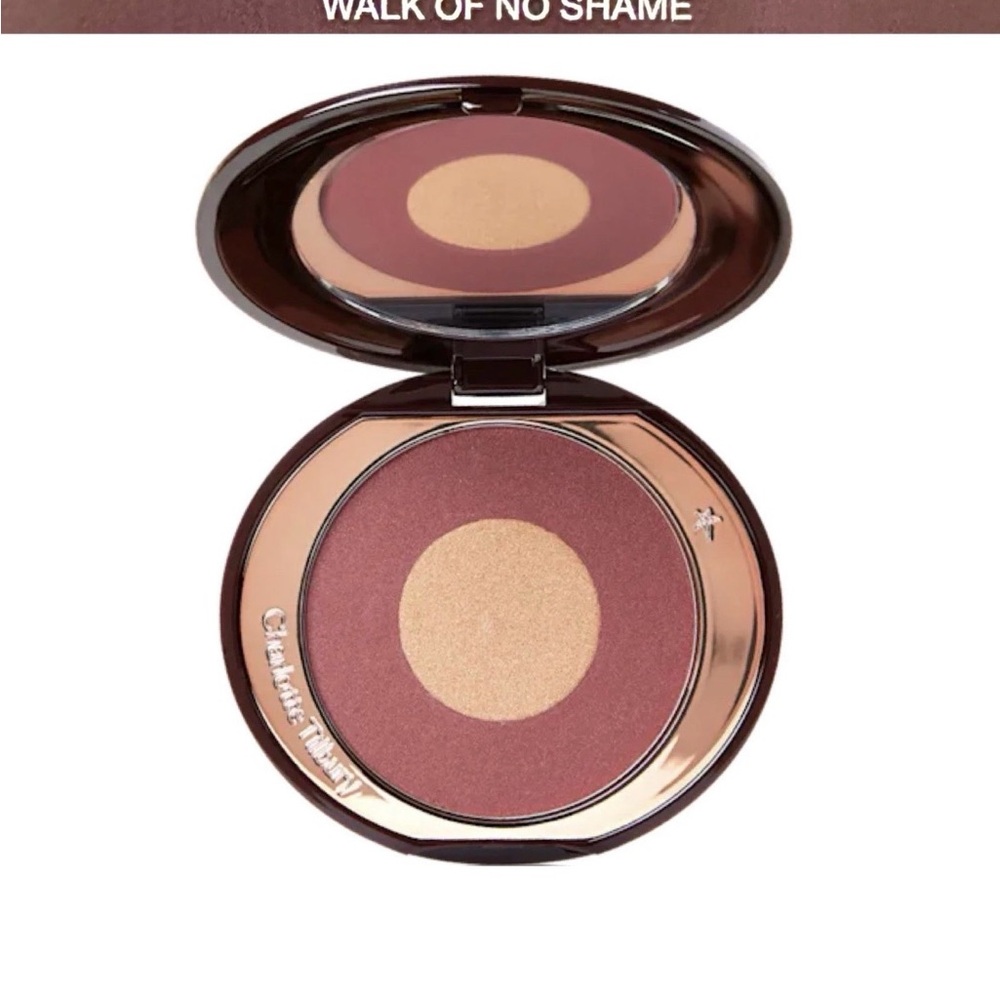 Charlotte Tilbury Cheek to Chic Blush Duo in Walk of No Shame NIB